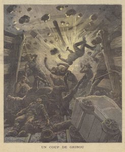 炭鉱でのガス爆発 作： French School